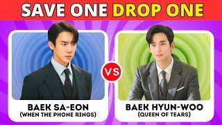 SAVE your FAVORITE K-Drama Character!‍️‍️ [VERY HARD Choices!]