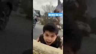 Kid bites the curb #funny #viralvideo @sonicdasherplush2