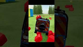 TRANSPORTING AND PARKING POLICE CARS, AUDI, JEEP, DACIA, FORD, COLORFUL VEHICLES ON MAN TRUCKS. FS22