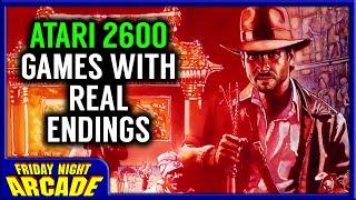 These Atari 2600 Games Have Real Endings! | Friday Night Arcade