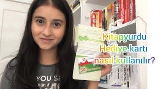 KİTAPYURDU HEDİYE KARTI KULLANIMI  