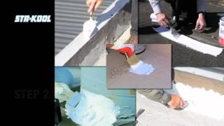 How To Apply an Elastomeric  White Cool Roof Coating