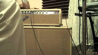 Hendrix Sound Check-Hey Joe Intro on a 1964 Blonde Piggyback Bassman