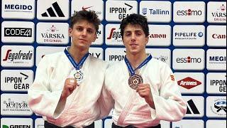 European medalists practice kata at the Kodokan