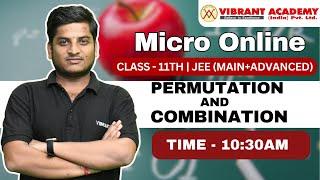 Micro Online Batch | Permutation and Combination  | Lecture-7 | Maths | Nitin Sir