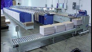 40 Pocket MKW B3/B2 Collating paper without operator, running at 4000 cph