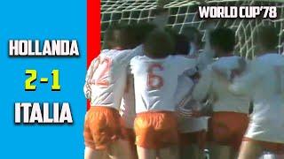 Netherlands vs italy 2 - 1 World Cup 78