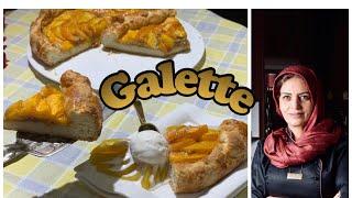 طرز تهیه #گلت شیرینی فرانسوی #galette