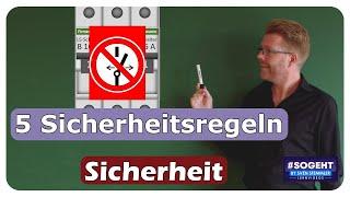 Sicherheit zuerst in der Elektrotechnik: Die 5 unverzichtbaren Regeln