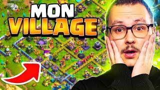 Voici mon village clash of clans après 2ans de jeu et 1000euros...