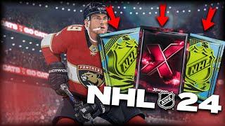 X FACTOR PACK & HUGE PACK OPENING + TEAM UPDATE (INSANE PULL) l NHL 24 HUT