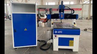 starma mini 3d 6090 cnc router cutting machine for export with 2.2kw spindle and vacuum table