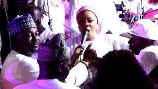 Check Out Alhaja Ambassador Akiki Maryam aka Mama Nla Loud performance At White And Pink Party