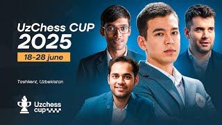 UzChess Cup 2025: Nodirbek & Pragg Face Challenge From Arjun & Parham For Lead! Rd 5