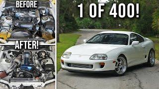 Building a Rare MK4 Toyota Supra in 10 Minutes!