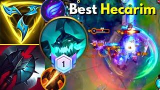 Learn from One of the Best Chinese Hecarim Players (JGL) | 3 Games | Wild Rift China