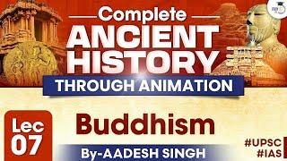 Buddhism | Complete Ancient History Through Animation | By Aadesh Singh | StudyIQ IAS