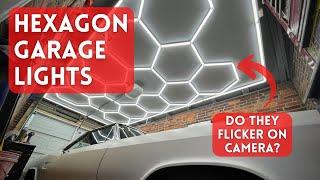 Hexagon LED Garage Lights - Installation and Testing