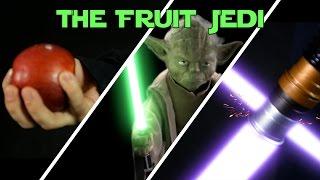 Fruit Ninja in Real Life to Dubstep - Jedi Master Edition