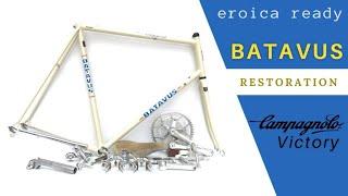 Vintage bike restoration Batavus Professional - eroica ready