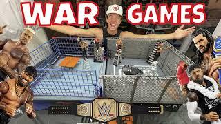 WWE WARGAMES "BLOODLINE" ACTION FIGURE MATCH