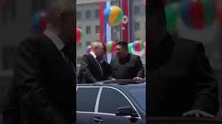 Putin and Kim Jong Un Ride Through North Korea Military Parade