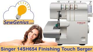 Singer 14SH654 Finishing Touch Serger Instructional Video