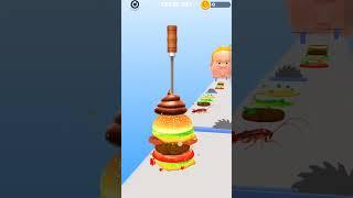 XXL Sandwich Run  Level 347 #funny #viral #burger #asmreating  #challenge #xxl #music