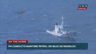 LOOK: PCG, BFAR conduct maritime patrol on Bajo de Masinloc; China vessels spotted | ANC