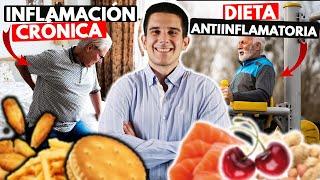 TOP 5 Alimentos que Reducen la INFLAMACIÓN [Nutrición Antiinflamatoria]