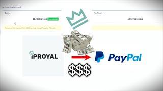 IPRoyal Network First Payment Proof, How To Payout