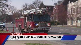 Neighbors defend St. Louis firefighter charged for firing weapon