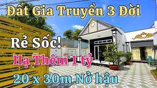 Nhà Giàu Cũng Khóc bán lỗ căn nhà gia truyền nở hậu 20m x 30m gần ngay bình chánh #nhadeptamtu