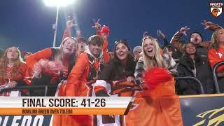 BGSU football vs Toledo Highlights | Battle of I-75, 10/26/24