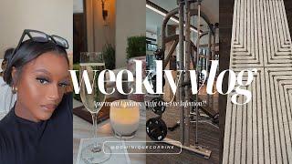 Weekly Vlog | New Couch & Rug, Girls Night Out In ATL, Eye Infection? | Dominique Dooley