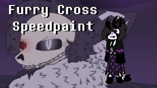 Furry Cross Speedpaint | X-Tale Fanart