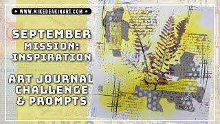 September Mission: Inspiration Art Challenge & Prompts