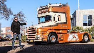 FULL WALKAROUND WITH THIS BEAUTIFUL SCANIA T500 V8 FROM MARCO VAN STRALEN + SOUNDCHECK!!!  [VLOG]