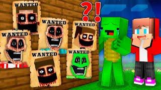 JJ and Mikey Wanted ALL Scary Mimics in Minecraft  - Maizen