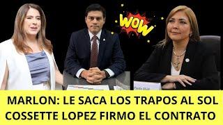 MARLON OCHOA ROMPE EL SILENCIO Y ACUSA A COSSETTE LÓPEZ Y ANA PAOLA HALL DE QUERER BOICOTEAR LAS...