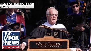 CBS' Scott Pelley blasted for turning commencement into anti-Trump rant