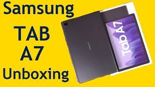 Samsung Tab A7 Unboxing, Specs, Price, Hands-on Review
