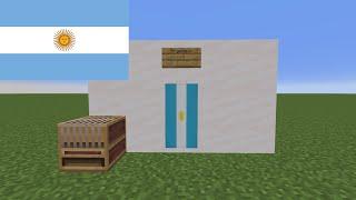 How to Make Argentina's Flag in Minecraft