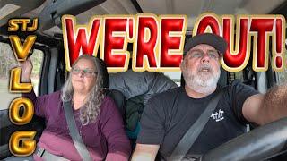 VLOG 12: WE'RE OUT .....!