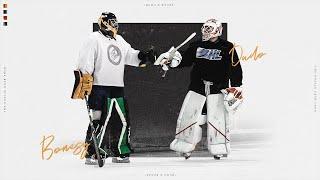 True and Warrior Goalie Gear Interview with @BonesyTV