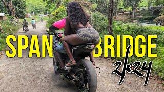 Crashing TWICE While Heading To The River (Spanish Bridge 2k24) | Jamaican Bike Life 