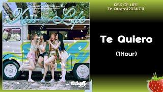 1시간-KISS OF LIFE – Te Quiero(2024.7.1.)-가사(Lyrics)