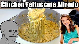 Much Easier Than I Expected | Chicken Fettuccine Alfredo