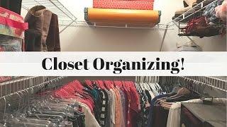 CLOSET ORGANIZATION | MASTER BEDROOM | Tidying Method