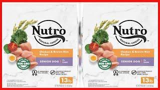 NUTRO Natural Choice Senior Dry Dog Food, Lamb & Chicken